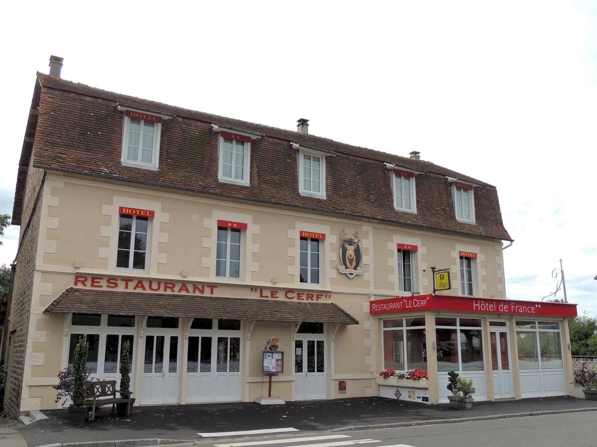 Logis Hotel De France Restaurant Grill ดอมฟรองต์ ภายนอก รูปภาพ